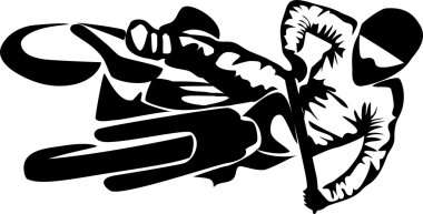 Motocross binici