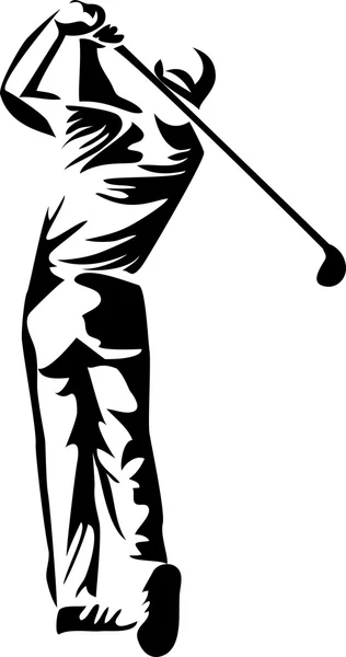 Golfer — Stockvector