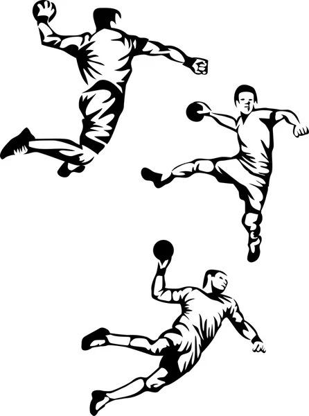 Handball — Stockvektor