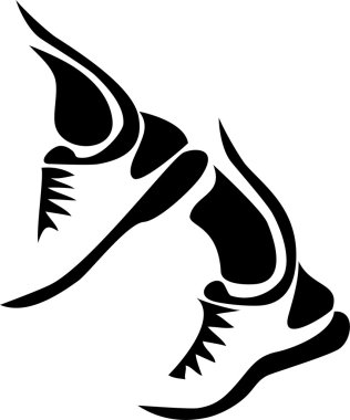 stilize koşu ayakkabıları