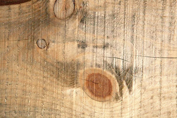 Jasny Brązowy Drewno Deska Tło — Zdjęcie stockowe