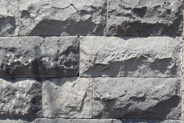 Stone Cladding Gray Background — Stock Photo, Image