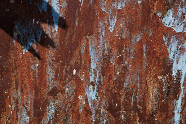 Старый Ржавый Кусок Железа Качестве Фона — стоковое фото