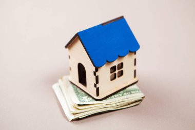 Masada para, ev giderleri konsepti.