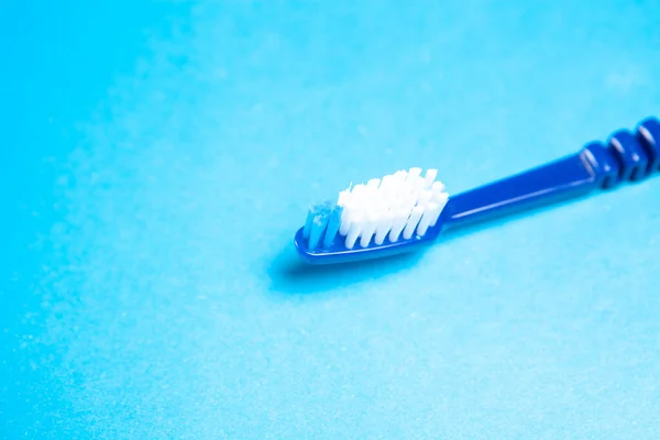 Toothbrush Blue Background — Stock Photo, Image