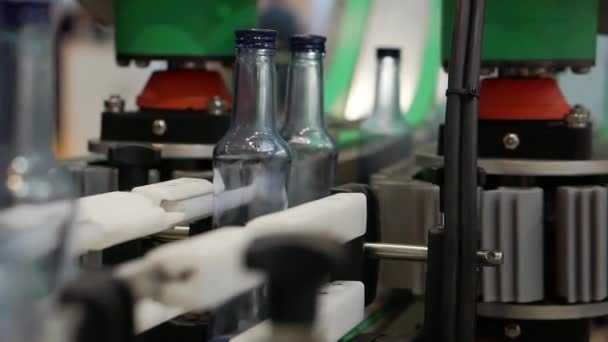 Utrustning för framställning av alkoholhaltiga drycker. — Stockvideo