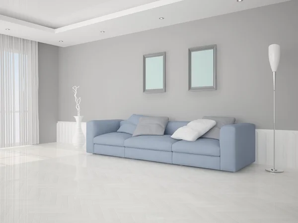 Sofa modern di dalam ruangan . — Stok Foto