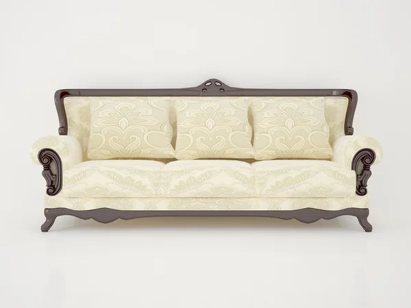 Sofa w stylu retro . — Zdjęcie stockowe