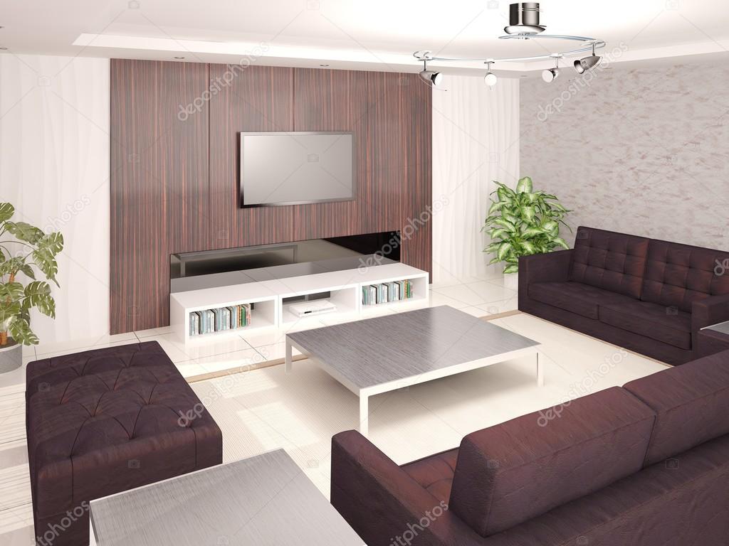 Design a stylish living room.