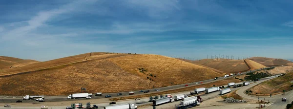 Blick auf den Highway 580 in Kalifornien — Stockfoto