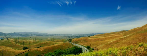 Hills California - San Francisco Bay doğru Vallecitos yol 