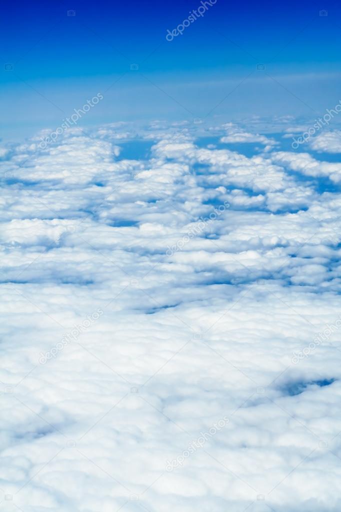 Beautiful aerial cloudscape