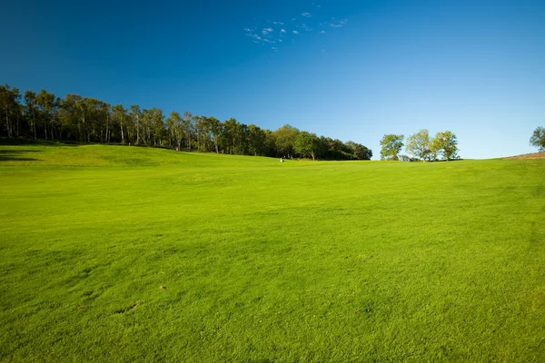 Поле для гольфа в Molle, Швеция — стоковое фото