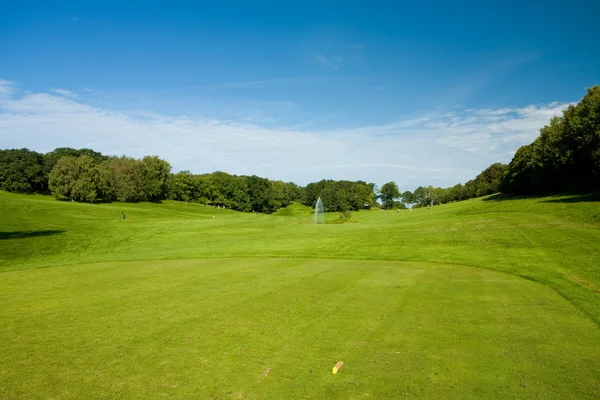 Tee grond. Golfbaan in Molle, Zweden — Stockfoto