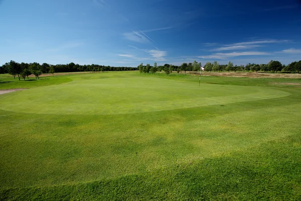 Golfbaan in Skogaby, Zweden — Stockfoto