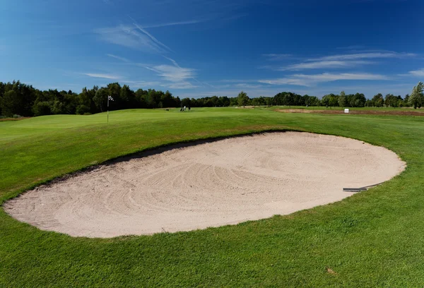 Campo de golfe em Skogaby, Suécia — Fotografia de Stock