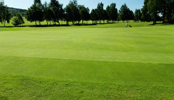 高尔夫球场在 Skogaby，瑞典 — 图库照片#