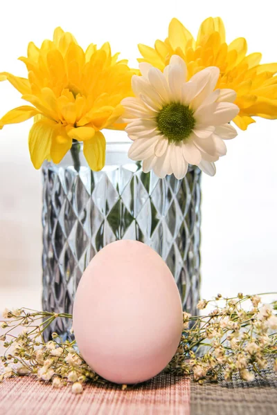 Pink Easter Egg Flowers — Stock Photo, Image