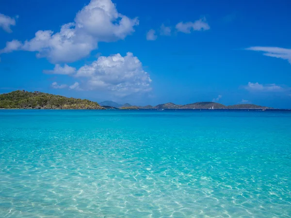 Mar Caribe en Islas Vírgenes de los Estados Unidos — Foto de Stock