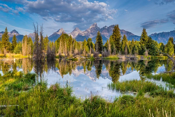 グランド Tetons を表示します。 — ストック写真