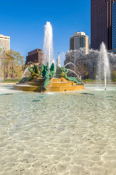 Swann Memorial Fountain, Philadelphia — Zdjęcie stockowe
