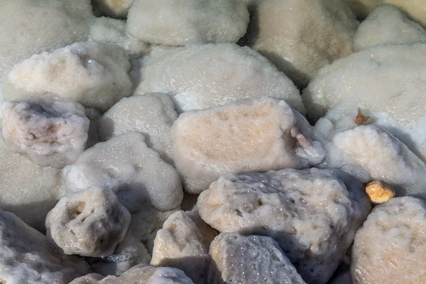 Соленые породы Мертвого моря — стоковое фото