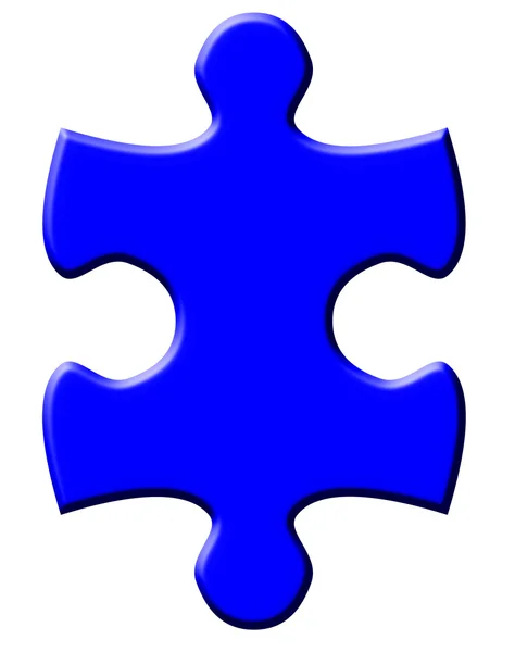 Puzzle piece — Stock Photo, Image