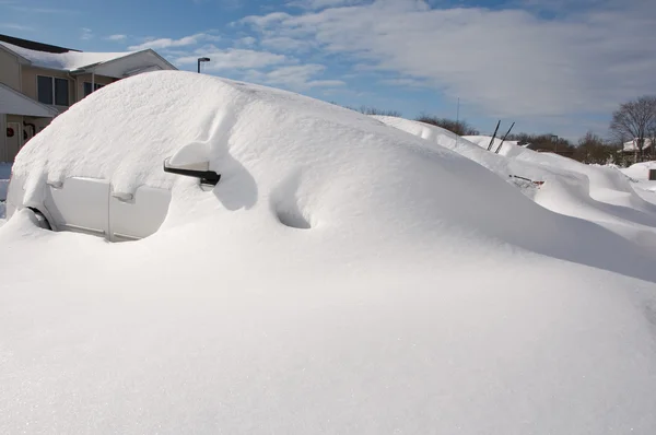 Depois da tempestade de neve — Fotografia de Stock