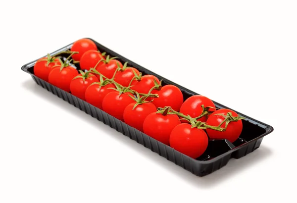 Verpackte Kirschtomaten — Stockfoto