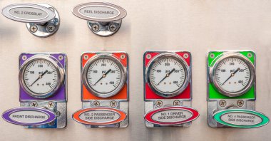 firetruck gauges