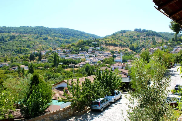 Sirince Cidade Turquia Famosa Por Seus Vinhos Natureza Verde Aldeia — Fotografia de Stock