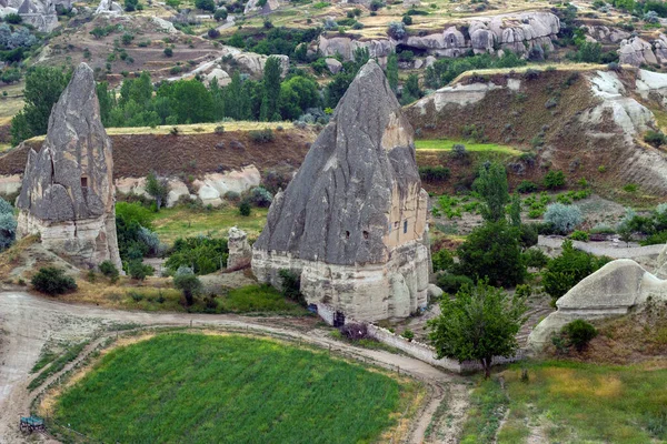 Kapadokya Daki Eski Mağara Evi Kapadokya Daki Ünlü Mağara Evi — Stok fotoğraf