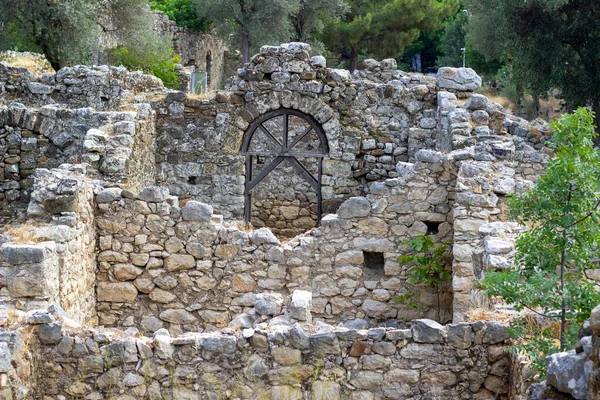 Olympos Casa Cidade Antiga Helenística Romana Período Bizantino Lugares Históricos — Fotografia de Stock