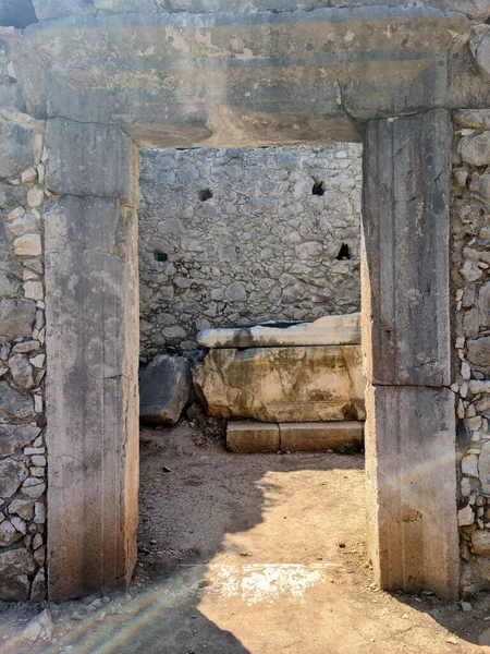 Olympos Starobylé Město Domov Hellenistic Roman Byzantské Období Historická Místa — Stock fotografie