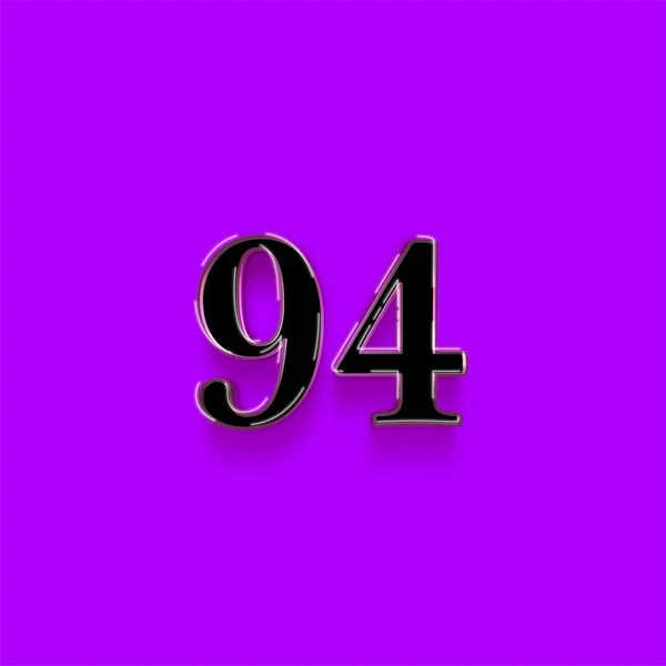 Number Symbol Design Enjoy Special Offer Number Sale Sign Purple — Stock Photo, Image