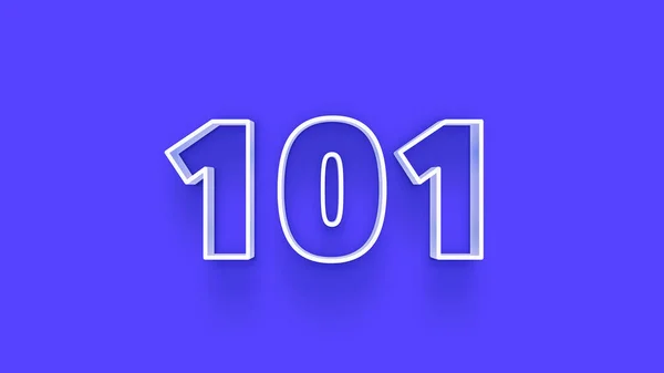 배경에 101 — 스톡 사진