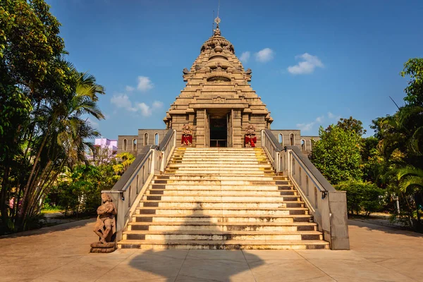 Jagannath Puri Temple Chennai Hinduistický Chrám Zasvěcený Božské Trojici Jagannath — Stock fotografie