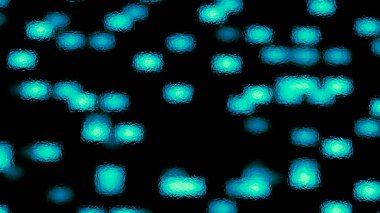 soyut bulanık arkaplan, geometrik şekiller, 3D - resim