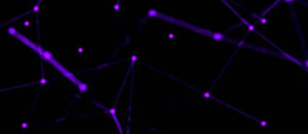 紫色紫丁香科技网。抽象的网点和线条纹理背景.复制空间. — 图库照片