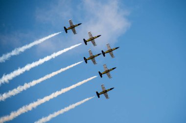 Breitling Jet grubu aero şov görüntüsü