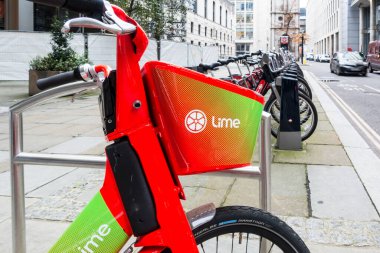 Uber Lime elektrikli bisiklet sepeti öngörünümü