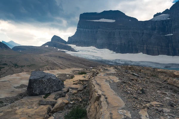 Grinnell Lake Grinnell Glacier End Trail Glacier National Park Montana — Stock Photo, Image