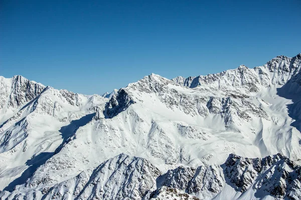 Wspaniały Widok Szczytu Gór Kaunertal — Zdjęcie stockowe