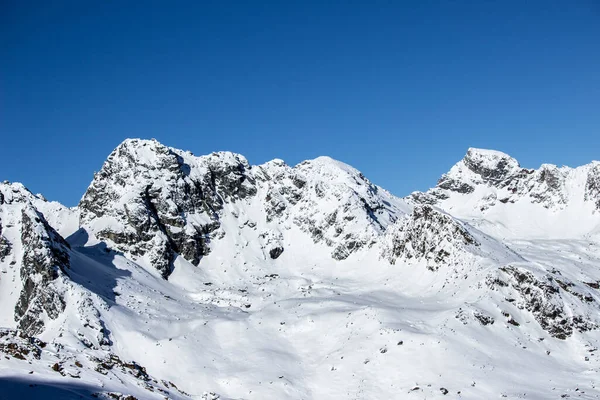 Wspaniały Widok Szczytu Gór Kaunertal — Zdjęcie stockowe