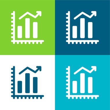 Çubuk Tablosu Düz Renk en az simge kümesi