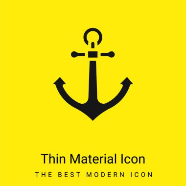 Asgari düzeyde parlak sarı madde simgesi