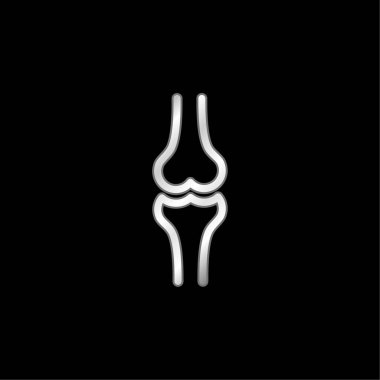 Diz kaplamalı metalik simgenin topu