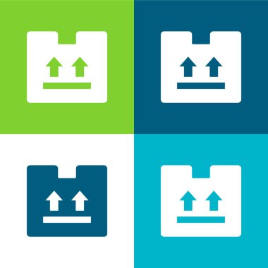 Kutu Düzlüğü 4 renk en küçük simge kümesi