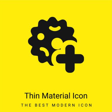 Bakteriler en az parlak sarı madde simgesi