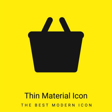 Büyük Sepet Asgari Parlak sarı malzeme simgesi